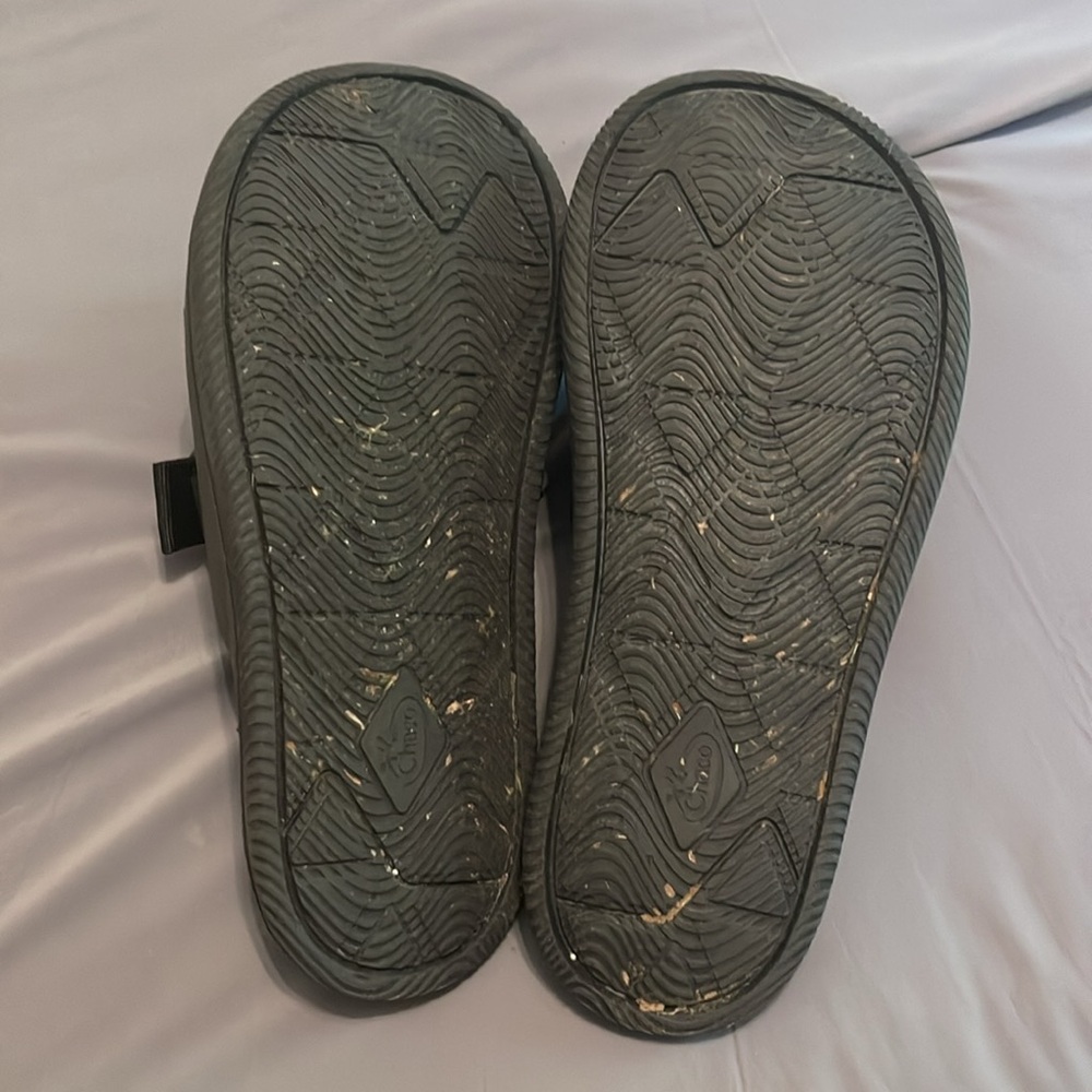 Chaco Black Adjustable Slide Sandals Size 7 - Picture 2 of 3
